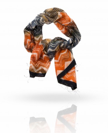 Палантин Женский SW-ZIGZAG/GR.OR